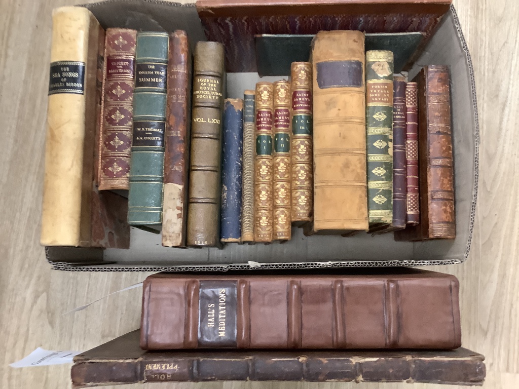 Old Leather - a Miscellany, approx. 33 vols.